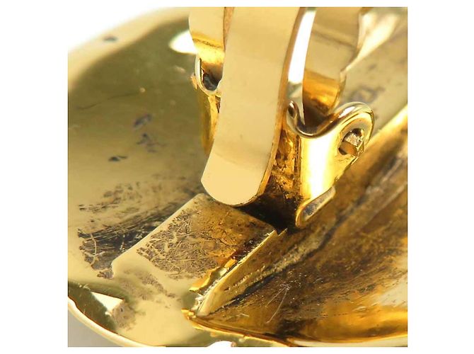 Orecchini a clip dorati Chanel D'oro - vista 11
