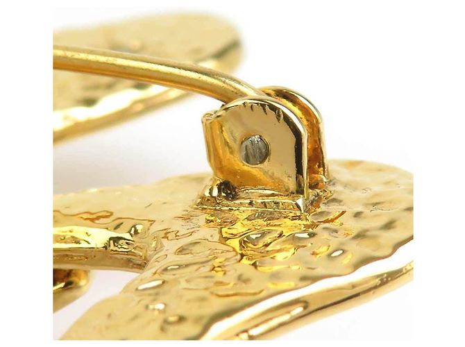 Spilla in metallo dorato Chanel D'oro - vista 12