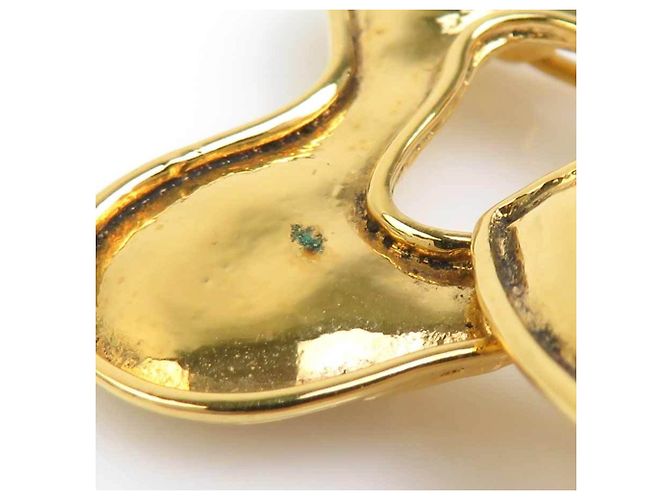 Spilla in metallo dorato Chanel D'oro - vista 8