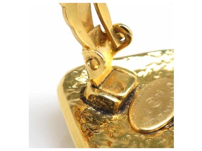 Orecchini a clip dorati Chanel D'oro - vista 12