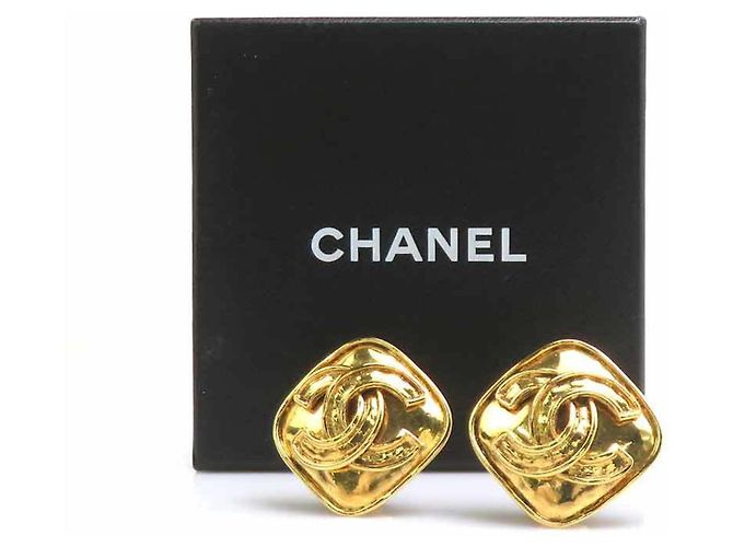 Orecchini a clip dorati Chanel D'oro - vista 14