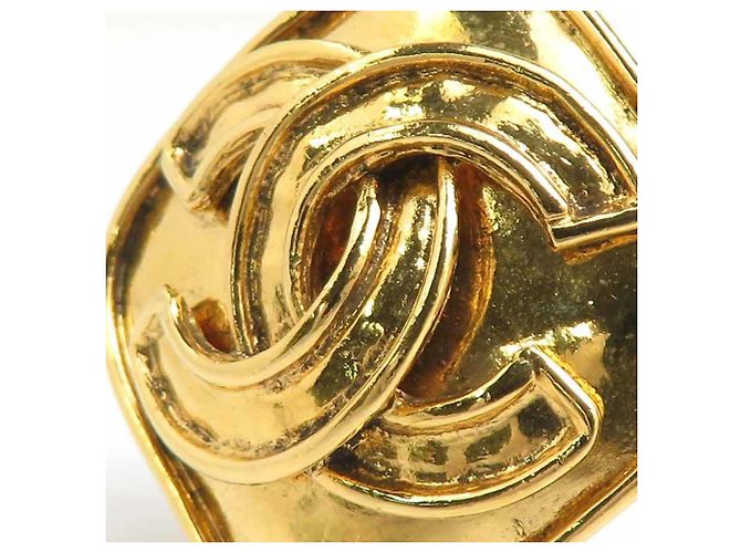 Orecchini a clip dorati Chanel D'oro - vista 8