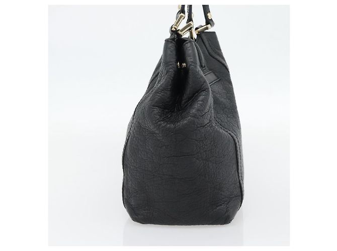 Borsa Tote GUCCI GG Canvas Guccissima in pelle nera e oro 233607 Auth 182177V Nero D'oro - vista 4