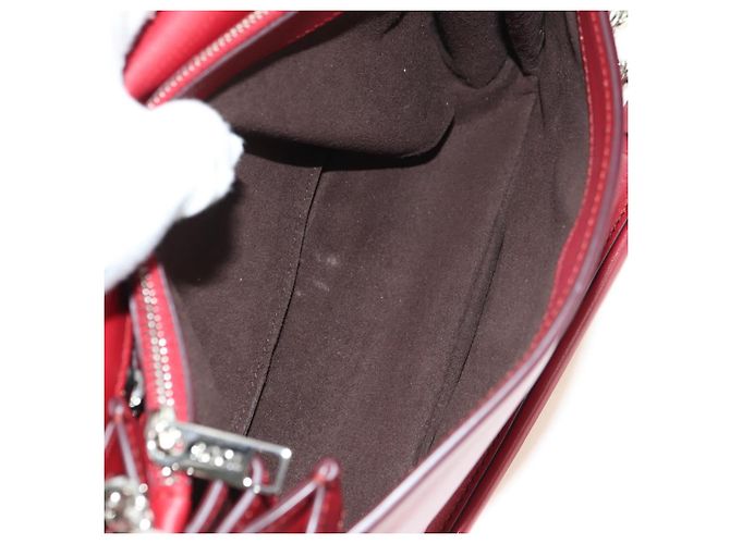 Autre Marque Borsa a tracolla TOD'S in pelle rosso argento 181649V - vista 11