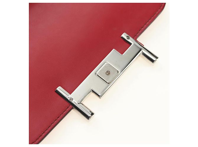Autre Marque Borsa a tracolla TOD'S in pelle rosso argento 181649V - vista 18