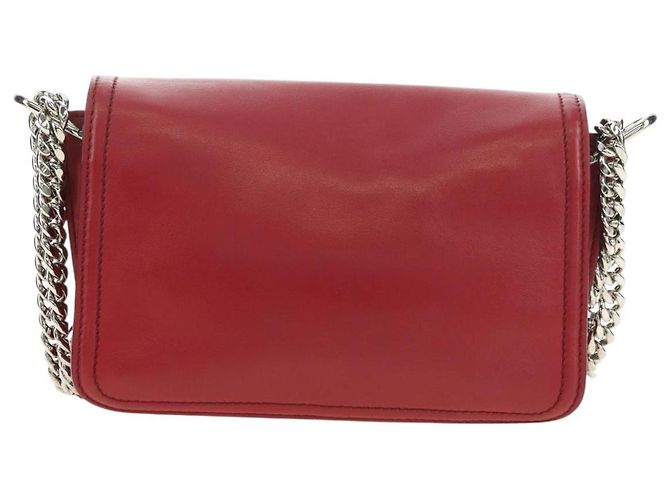 Autre Marque Borsa a tracolla TOD'S in pelle rosso argento 181649V - vista 2