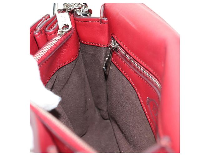 Autre Marque Borsa a tracolla TOD'S in pelle rosso argento 181649V - vista 24