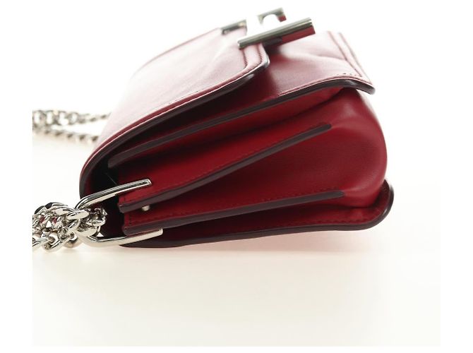 Autre Marque Borsa a tracolla TOD'S in pelle rosso argento 181649V - vista 3