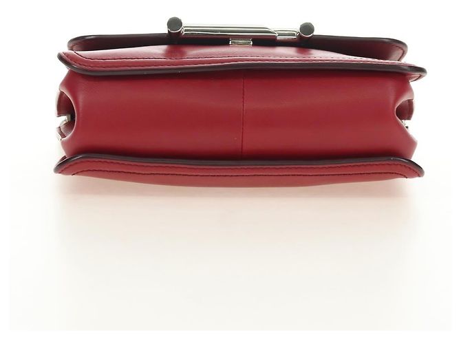 Autre Marque Borsa a tracolla TOD'S in pelle rosso argento 181649V - vista 5