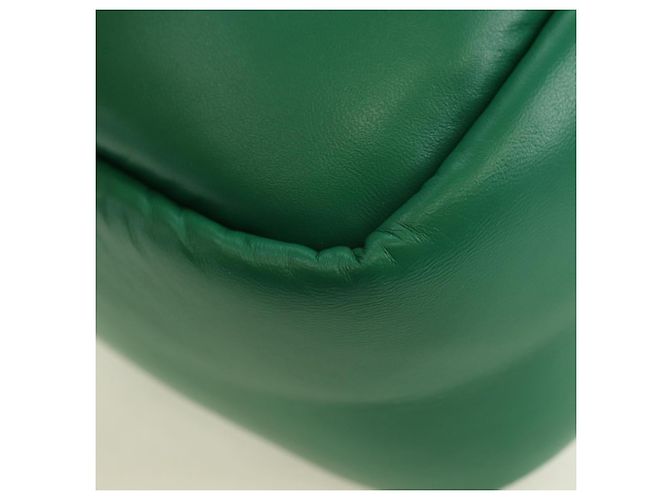 Borsa PRADA in Pelle 2way Verde Argento Auth 181442SM - vista 19