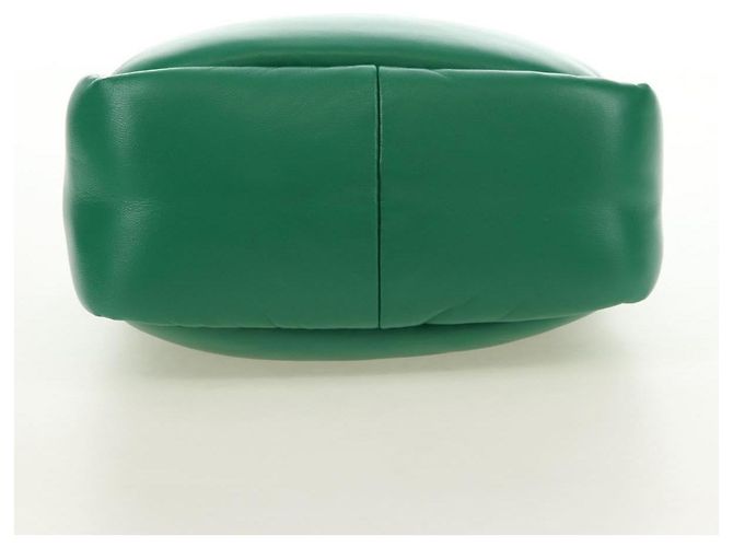 Borsa PRADA in Pelle 2way Verde Argento Auth 181442SM - vista 5