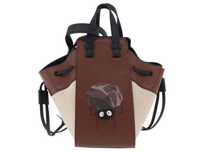 LOEWE Studio Ghibli Spirited Away Soot Sprites Hammock Mini Auth 167389SAM Beige - vista 13