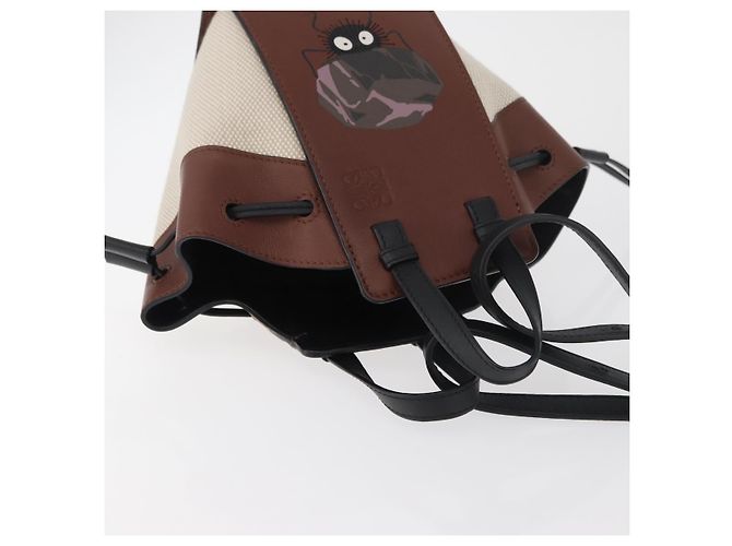 LOEWE Studio Ghibli Spirited Away Soot Sprites Hammock Mini Auth 167389SAM Beige - vista 6