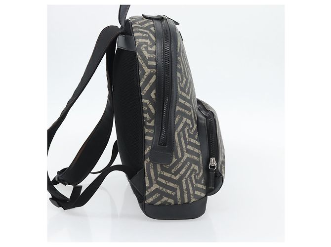 Zaino GUCCI GG Supreme Caleido PVC Beige Silver 406370 Auth ka4479 Argento - vista 3