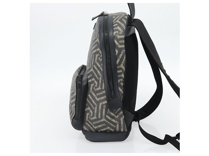 Zaino GUCCI GG Supreme Caleido PVC Beige Silver 406370 Auth ka4479 Argento - vista 4