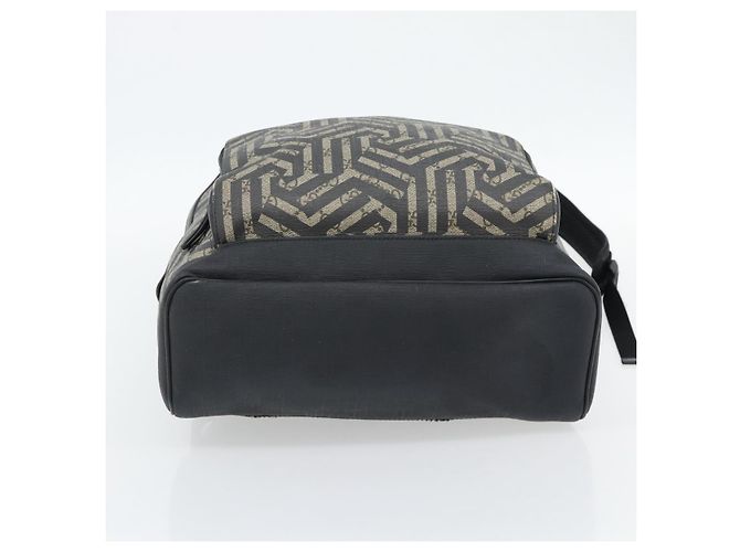 Zaino GUCCI GG Supreme Caleido PVC Beige Silver 406370 Auth ka4479 Argento - vista 5
