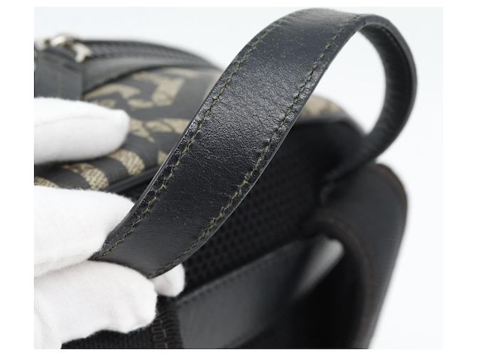 Zaino GUCCI GG Supreme Caleido PVC Beige Silver 406370 Auth ka4479 Argento - vista 7