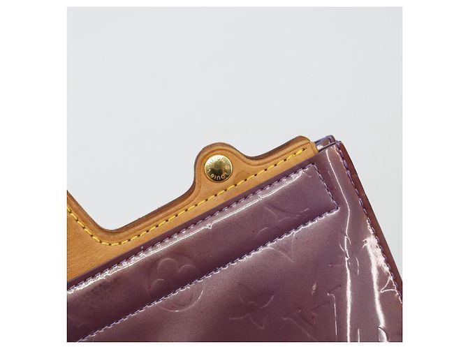 LOUIS VUITTON Borsa Tote Monogram Vernis Stanton Purple Viole M91079 Auth 171249 Porpora - vista 10