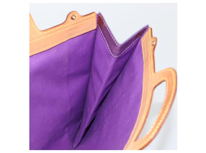 LOUIS VUITTON Borsa Tote Monogram Vernis Stanton Purple Viole M91079 Auth 171249 Porpora - vista 18