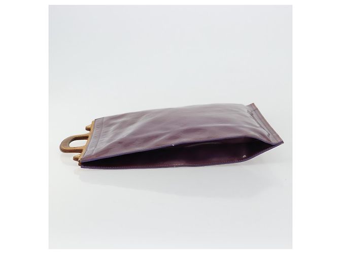 LOUIS VUITTON Borsa Tote Monogram Vernis Stanton Purple Viole M91079 Auth 171249 Porpora - vista 4