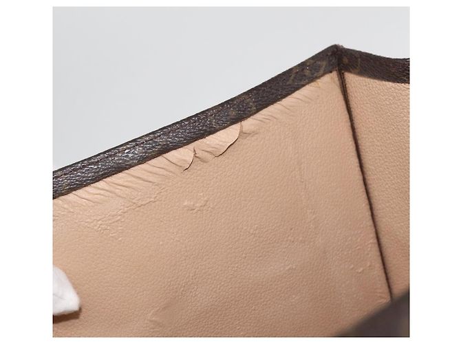 LOUIS VUITTON Monogram Sac Plat Hand Bag M51140 LV Auth BA13167 Monograma - vista 10