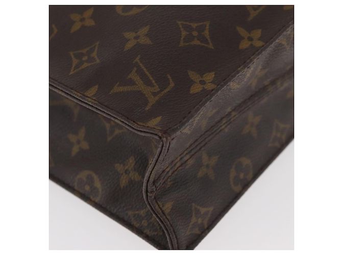 LOUIS VUITTON Monogram Sac Plat Hand Bag M51140 LV Auth BA13167 Monograma - vista 14