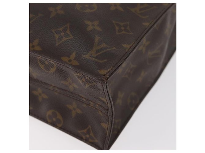 LOUIS VUITTON Monogram Sac Plat Hand Bag M51140 LV Auth BA13167 Monograma - vista 15
