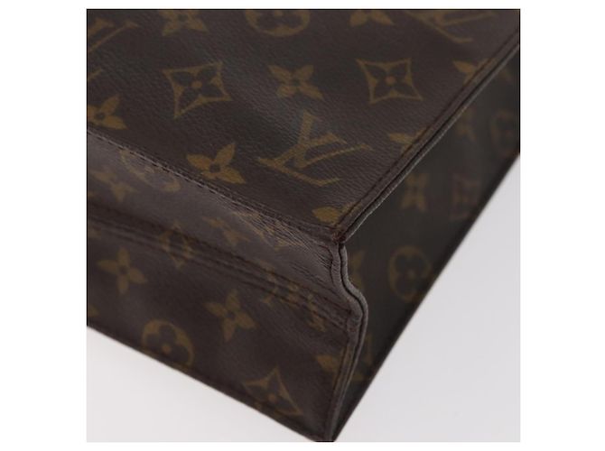 LOUIS VUITTON Monogram Sac Plat Hand Bag M51140 LV Auth BA13167 Monograma - vista 17