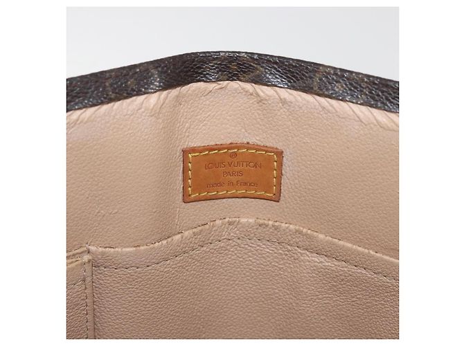 LOUIS VUITTON Monogram Sac Plat Hand Bag M51140 LV Auth BA13167 Monograma - vista 18