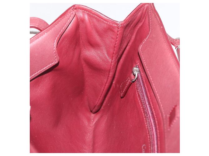 Borsa a mano CARTIER in pelle Bordeaux Argento Auth BA12993A Bordò - vista 20