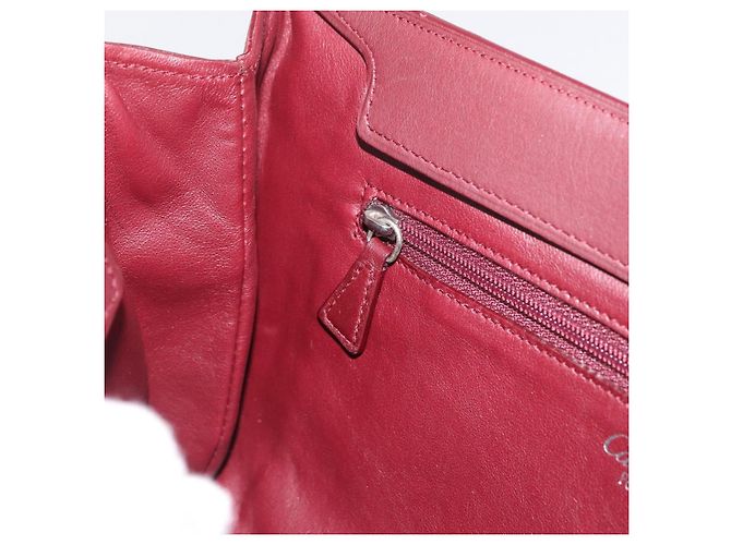 Borsa a mano CARTIER in pelle Bordeaux Argento Auth BA12993A Bordò - vista 21