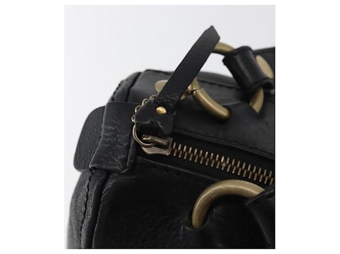Céline Borsa CELINE in pelle nera e oro Auth bs35405 Nero D'oro - vista 10