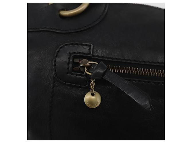 Céline Borsa CELINE in pelle nera e oro Auth bs35405 Nero D'oro - vista 17