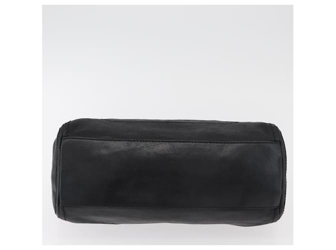 Céline Borsa CELINE in pelle nera e oro Auth bs35405 Nero D'oro - vista 5
