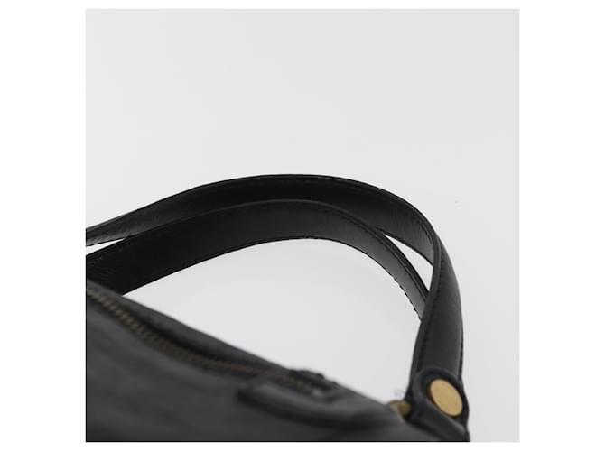 Céline Borsa CELINE in pelle nera e oro Auth bs35405 Nero D'oro - vista 8