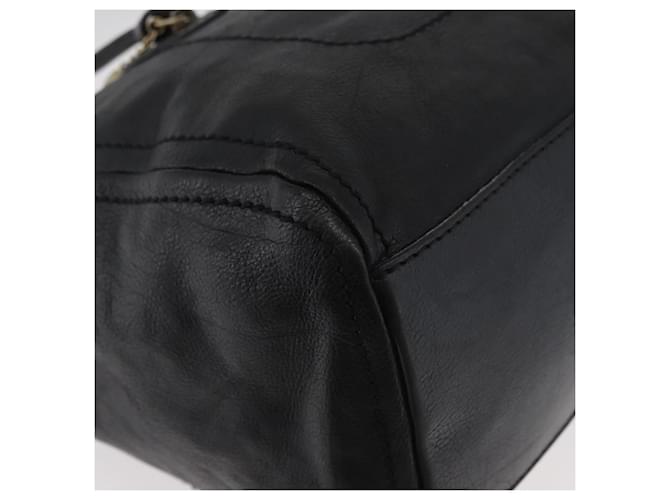 Céline Borsa CELINE in pelle nera e oro Auth bs35405 Nero D'oro - vista 9
