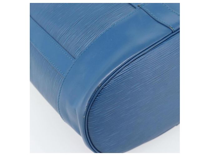 Borsa a tracolla LOUIS VUITTON Epi Randonnee PM Blu M52355 LV Auth ka4516A - vista 14
