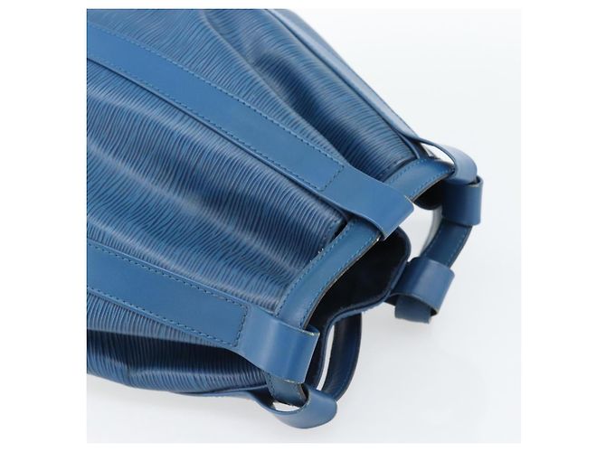 Borsa a tracolla LOUIS VUITTON Epi Randonnee PM Blu M52355 LV Auth ka4516A - vista 6