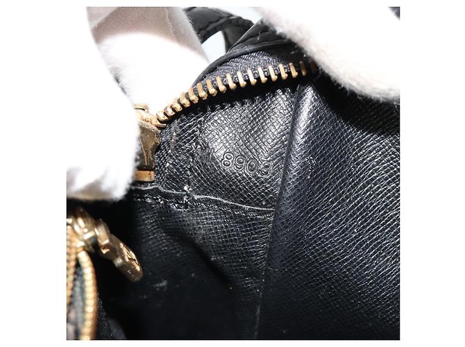 LOUIS VUITTON Epi Trocadero 27 Shoulder Bag Black M52312 LV Auth 181579 Nero - vista 12