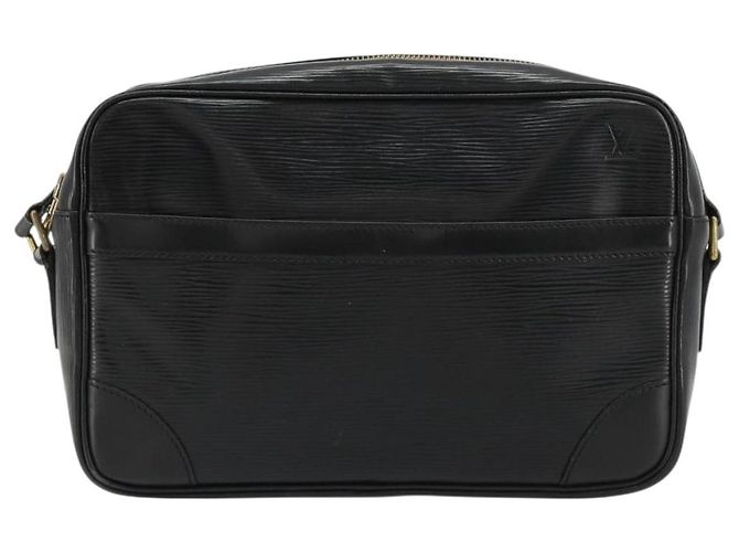 LOUIS VUITTON Epi Trocadero 27 Shoulder Bag Black M52312 LV Auth 181579 Nero - vista 13