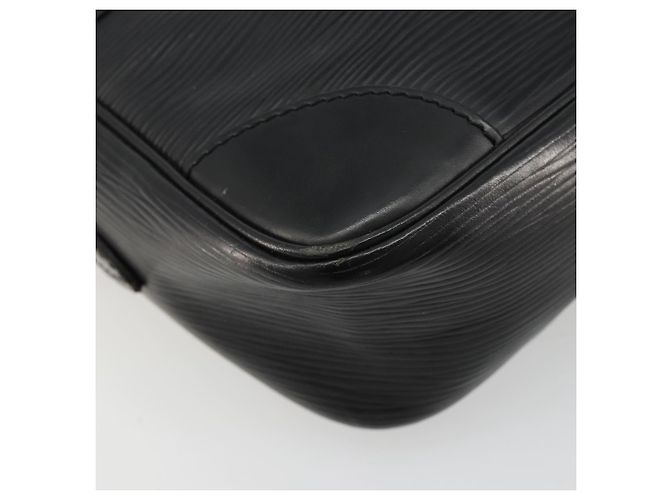 LOUIS VUITTON Epi Trocadero 27 Shoulder Bag Black M52312 LV Auth 181579 Nero - vista 15