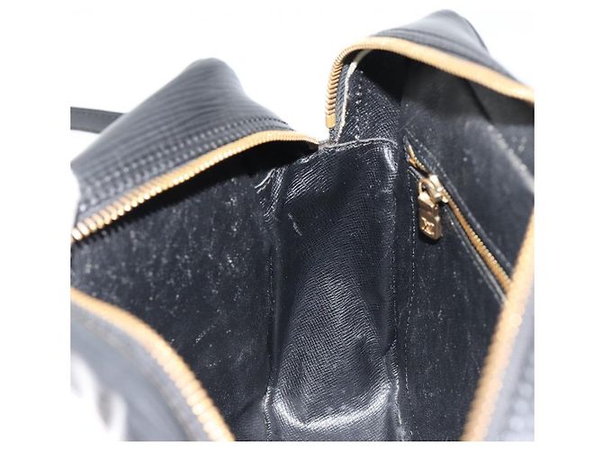 LOUIS VUITTON Epi Trocadero 27 Shoulder Bag Black M52312 LV Auth 181579 Nero - vista 20