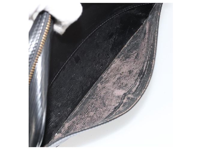 LOUIS VUITTON Epi Trocadero 27 Shoulder Bag Black M52312 LV Auth 181579 Nero - vista 22