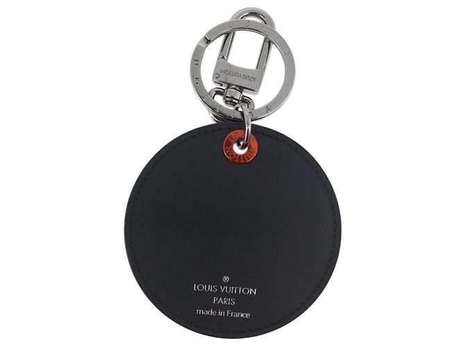 LOUIS VUITTON Monogram Ink Upside Down Porte Cles LV Charm MP1988 Auth 181952M Blu navy Monogramma - vista 5