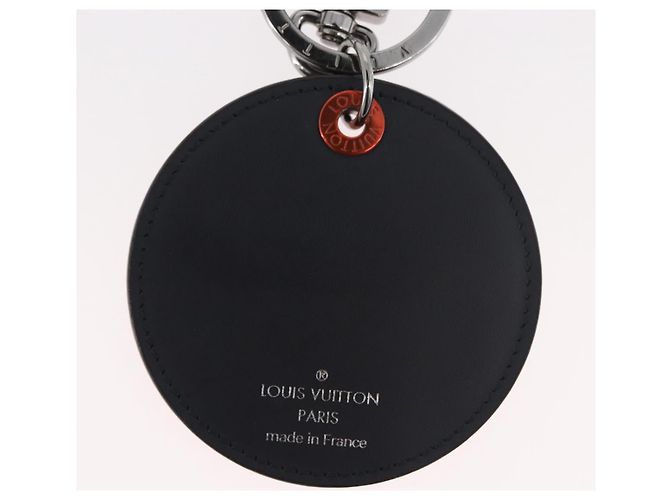 LOUIS VUITTON Monogram Ink Upside Down Porte Cles LV Charm MP1988 Auth 181952M Blu navy Monogramma - vista 6