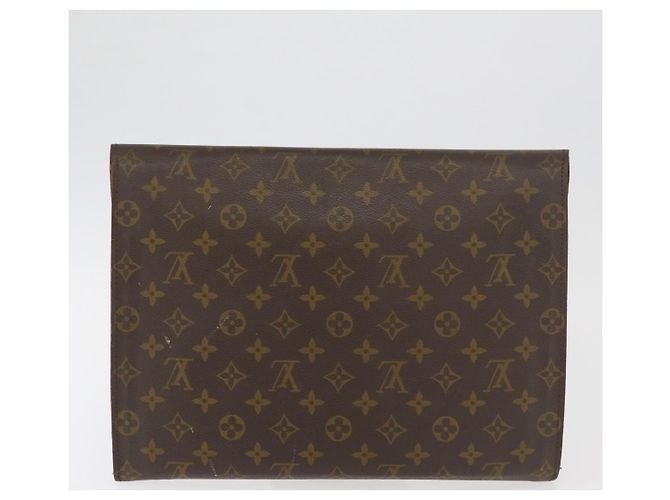 LOUIS VUITTON Monogram Epi Day Planner Cover Briefcase 2 Set Red LV Auth mr2456 Rouge Monogramme - vue 3