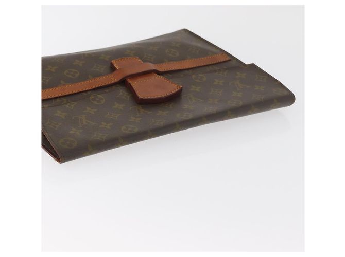 LOUIS VUITTON Monogram Epi Day Planner Cover Briefcase 2 Set Red LV Auth mr2456 Rouge Monogramme - vue 5