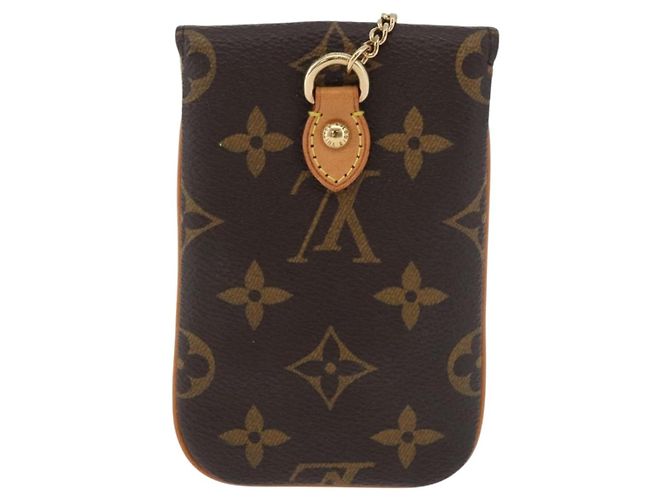 LOUIS VUITTON Monogram EtuiTelephonne MM Custodia per cellulare M66546 LV Auth 181484A Monogramma - vista 2