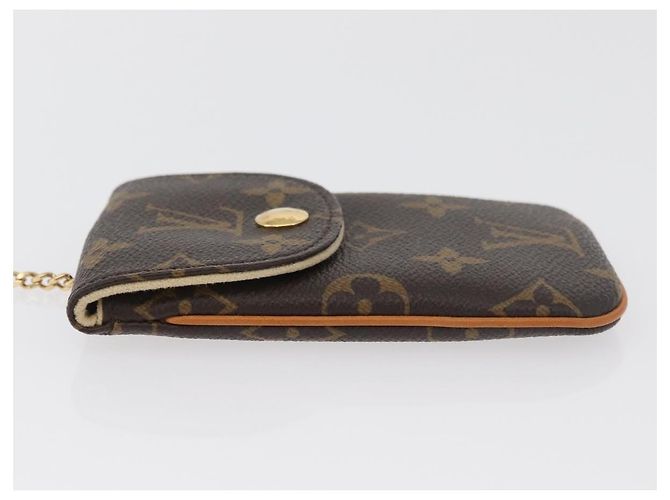LOUIS VUITTON Monogram EtuiTelephonne MM Custodia per cellulare M66546 LV Auth 181484A Monogramma - vista 4
