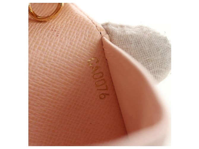 LOUIS VUITTON Monogram Agenda Koala PM Planner Cover Pink R21013 Auth 180916M Rosa Monograma - vista 11